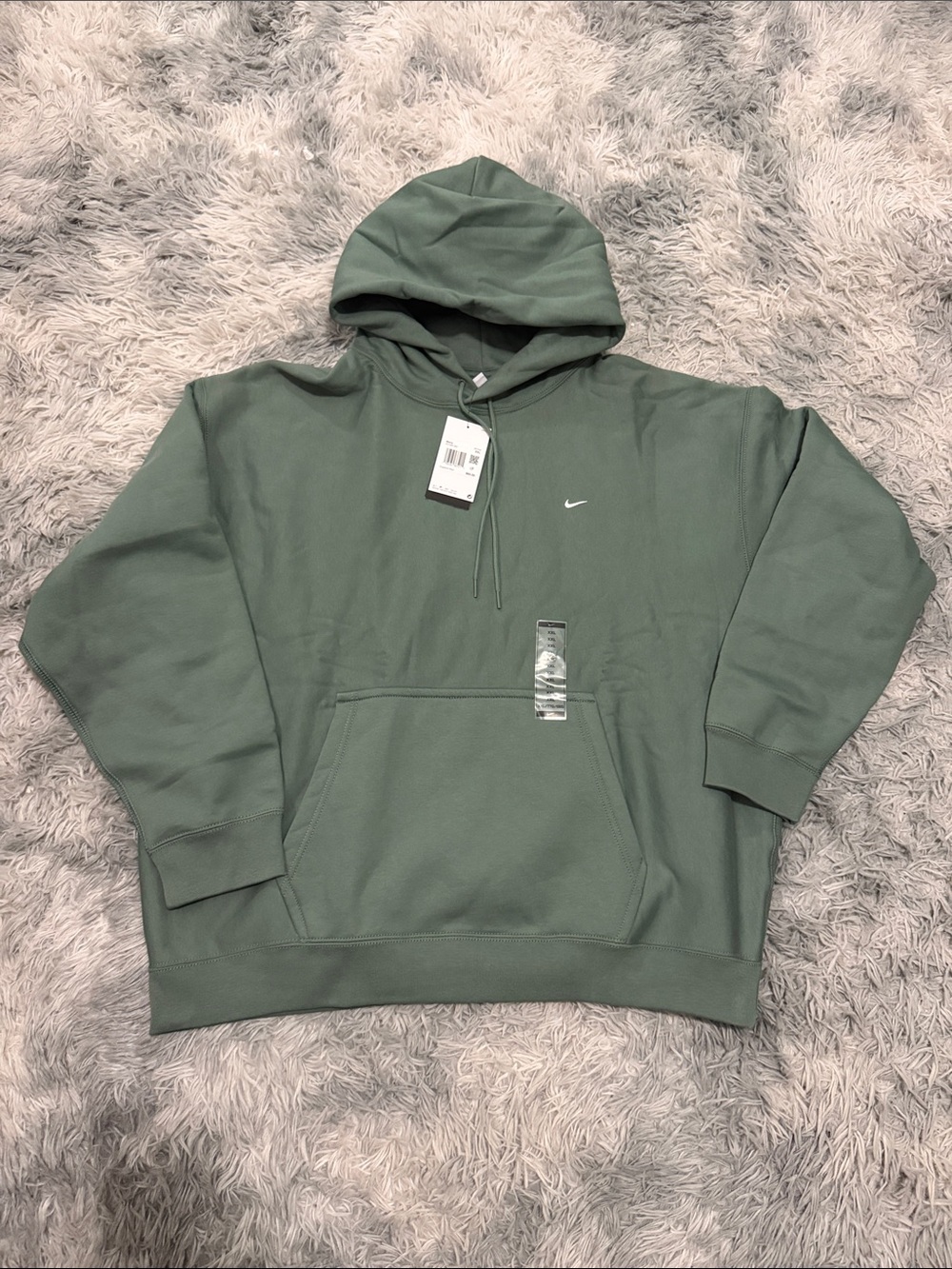 Nike Solo Swoosh Heavyweight Pullover Hoodie 2XL New